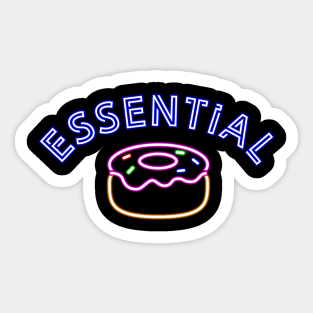 Essential Neon - Donut Sticker